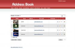 PHP Address Book 0