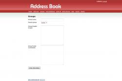 PHP Address Book 3