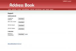 PHP Address Book 4
