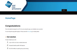 Tiki Wiki CMS Groupware 30 0