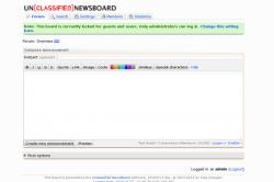 Unclassified NewsBoard 0