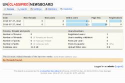 Unclassified NewsBoard 1