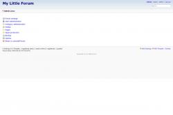 my little forum 2