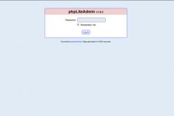 phpLiteAdmin 0